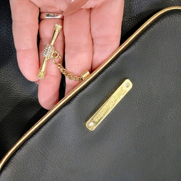 Juicy Couture Black and Pink Backpack - Picture 6 of 9